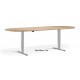 Advance 2400 Oval Height Adjustable Meeting Table